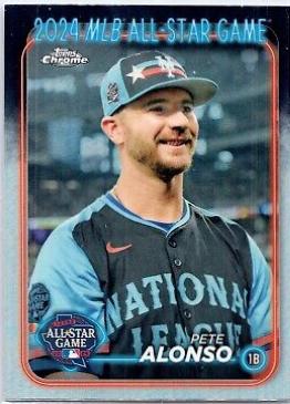2024 Topps Chrome Update All-Star Game Pete Alonso #ASGC-41 card