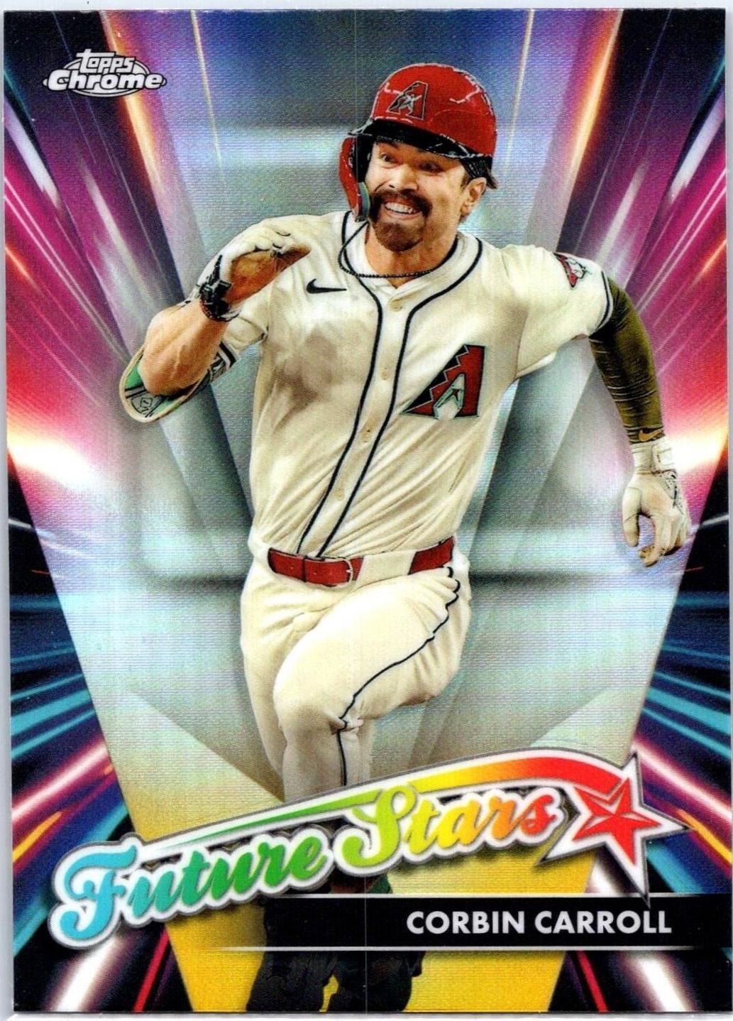 2024 Topps Chrome Update Future Stars Corbin Carroll #FSU-3 card