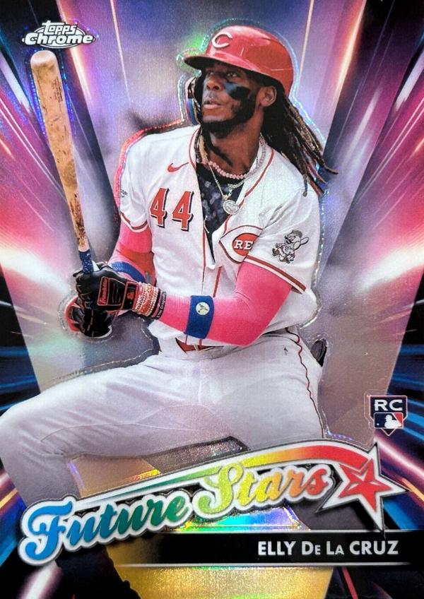2024 Topps Chrome Update Future Stars Elly De La Cruz #FSU-11 card