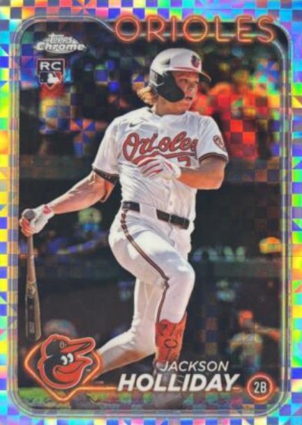 2024 Topps Chrome Update Jackson Holliday [X-fractor] #USC200 card