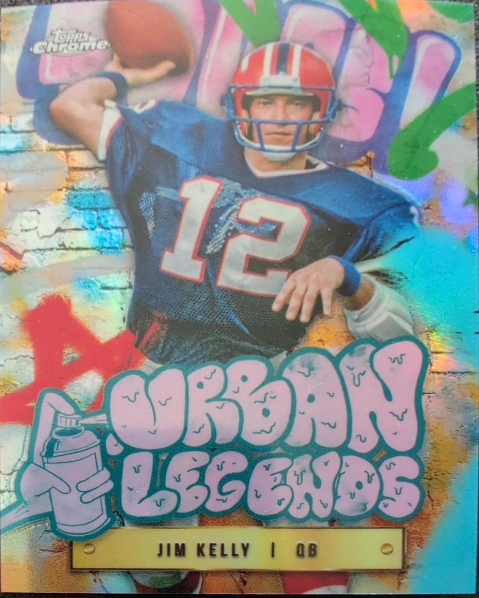 2024 Topps Chrome Urban Legends Jim Kelly #UL-18 card