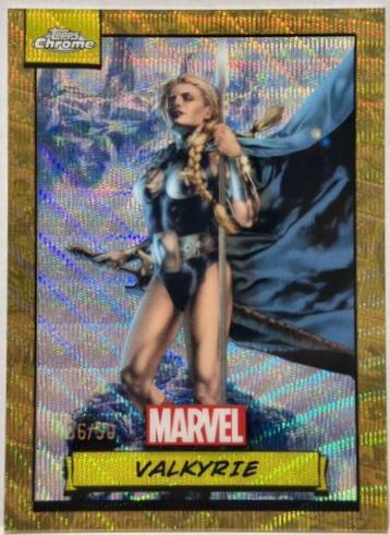 2024 Topps Chrome Valkyrie [Gold Wave] #94 card