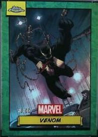 2024 Topps Chrome Venom [Green Refractor] #62 card