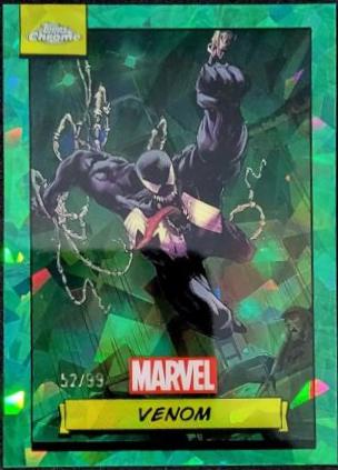 2024 Topps Chrome Venom [Green Sapphire] #62 card