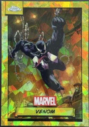 2024 Topps Chrome Venom [Yellow Sapphire] #62 card