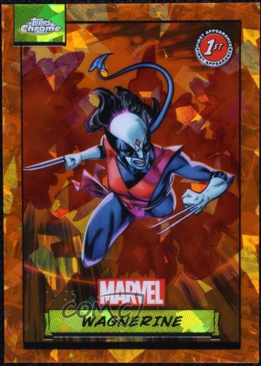 2024 Topps Chrome Wagnerine [Orange Sapphire] #80 card
