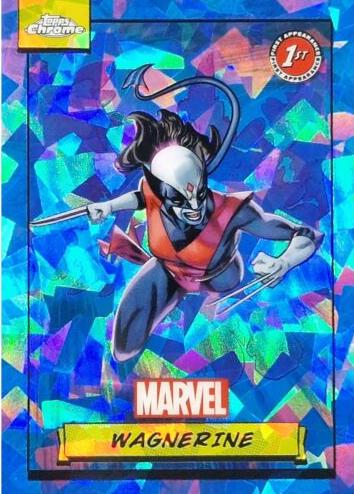 2024 Topps Chrome Wagnerine [Sapphire] #80 card