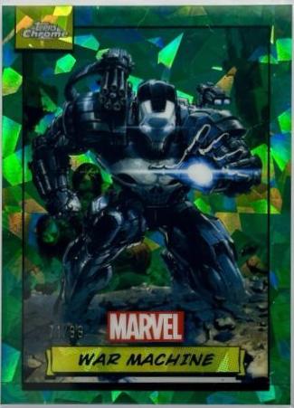 2024 Topps Chrome War Machine [Green Sapphire] #100 card