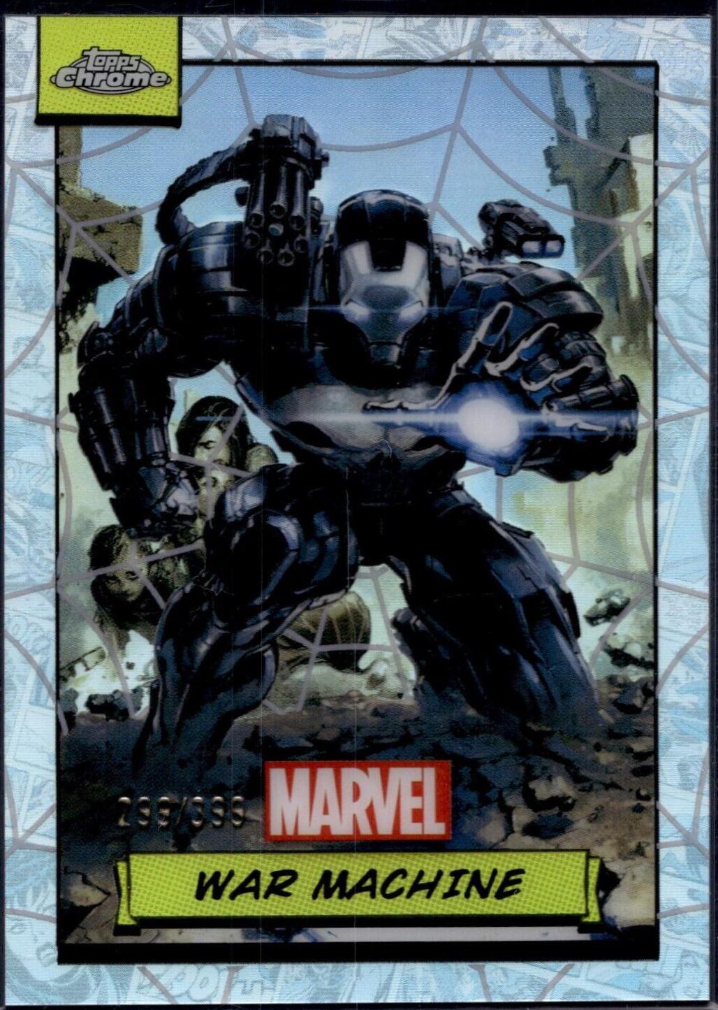 2024 Topps Chrome War Machine [Spider Web Refractor] #100 card