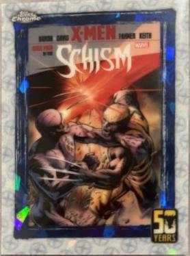 2024 Topps Chrome Wolverine 50th Anniversary WOLVERINE #WC-5 card