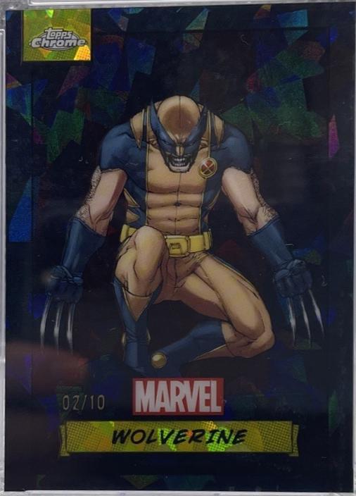2024 Topps Chrome Wolverine [Black Sapphire] #88 card