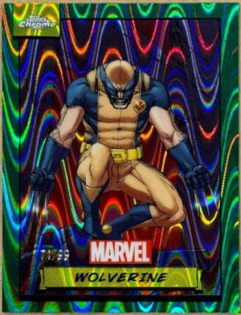 2024 Topps Chrome Wolverine [Green Gamma Ray Wave] #88 card
