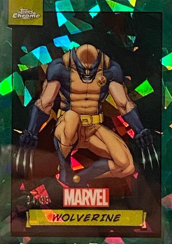 2024 Topps Chrome Wolverine [Green Sapphire] #88 card