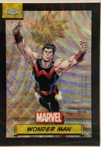 2024 Topps Chrome Wonder Man [Black Wave] #108 card