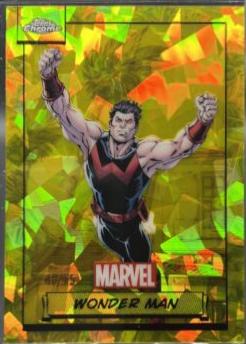 2024 Topps Chrome Wonder Man [Yellow Sapphire] #108 card