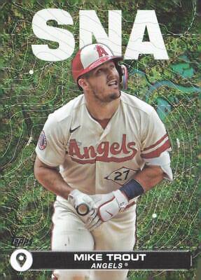 2024 Topps City to City Mike Trout #CTC-2 card