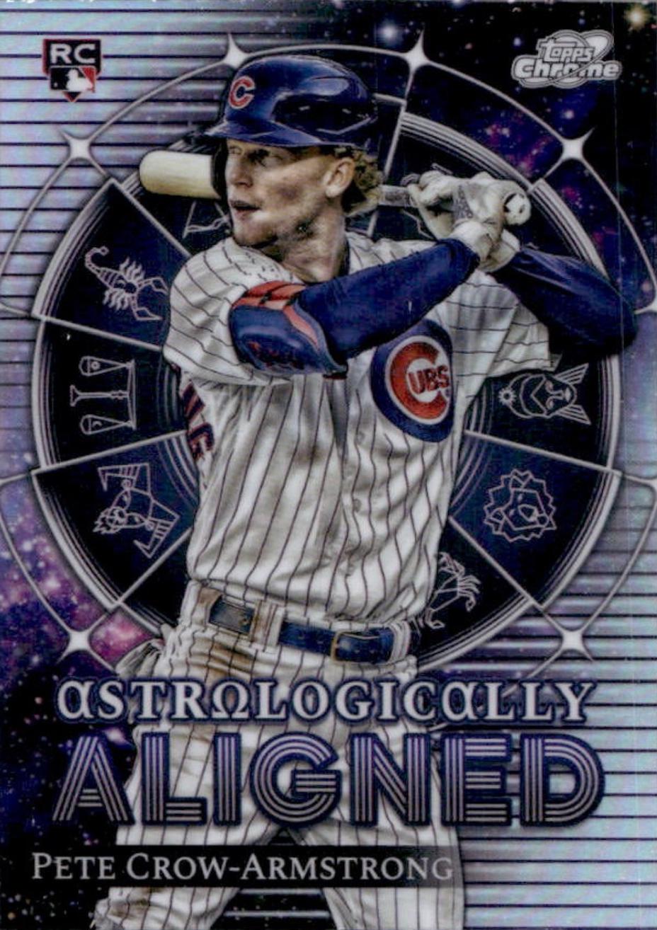 2024 Topps Cosmic Chrome Astrologically Aligned Pete Crow-Armstrong #AA-13 card