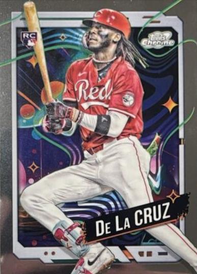 2024 Topps Cosmic Chrome Elly De La Cruz #44 card