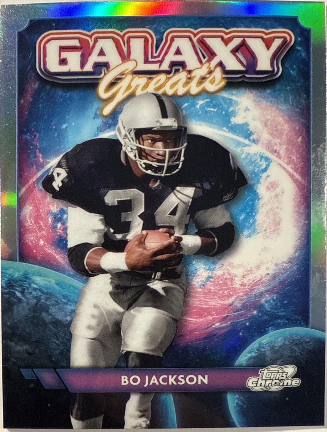 2024 Topps Cosmic Chrome Galaxy Greats Bo Jackson #GG-15 card