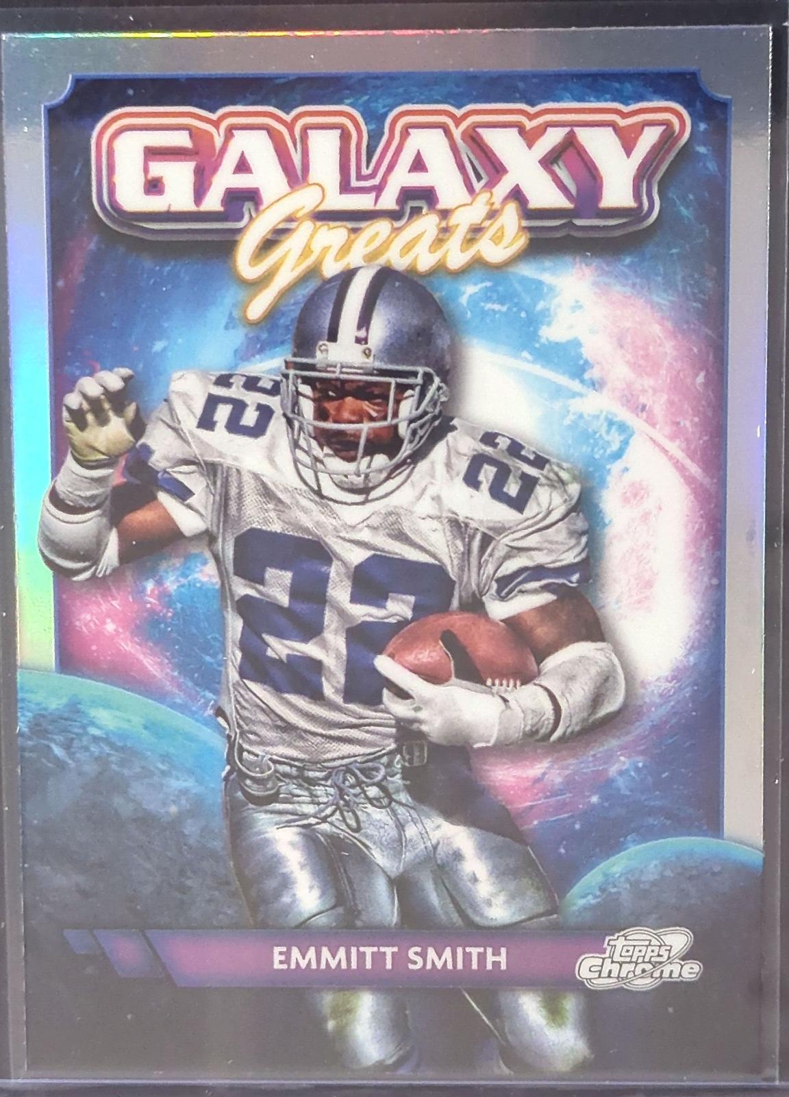 2024 Topps Cosmic Chrome Galaxy Greats Emmitt Smith #GG-12 card