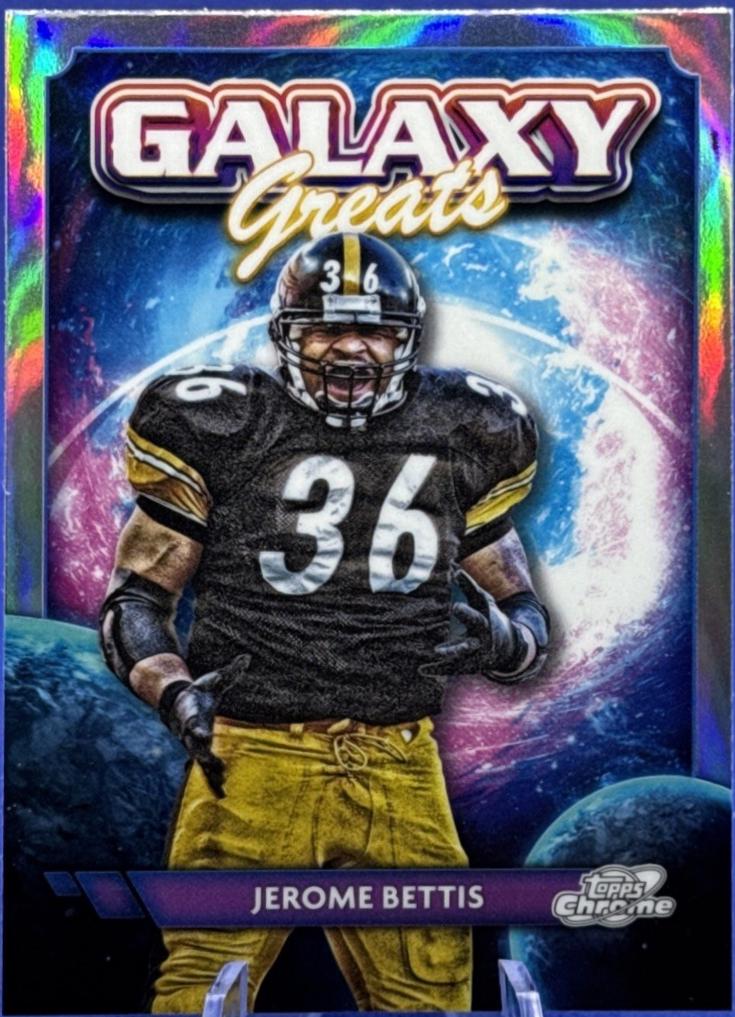 2024 Topps Cosmic Chrome Galaxy Greats Jerome Bettis #GG-29 card