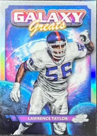 2024 Topps Cosmic Chrome Galaxy Greats Lawrence Taylor #GG-19 card