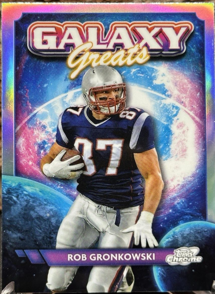 2024 Topps Cosmic Chrome Galaxy Greats Rob Gronkowski #GG-17 card