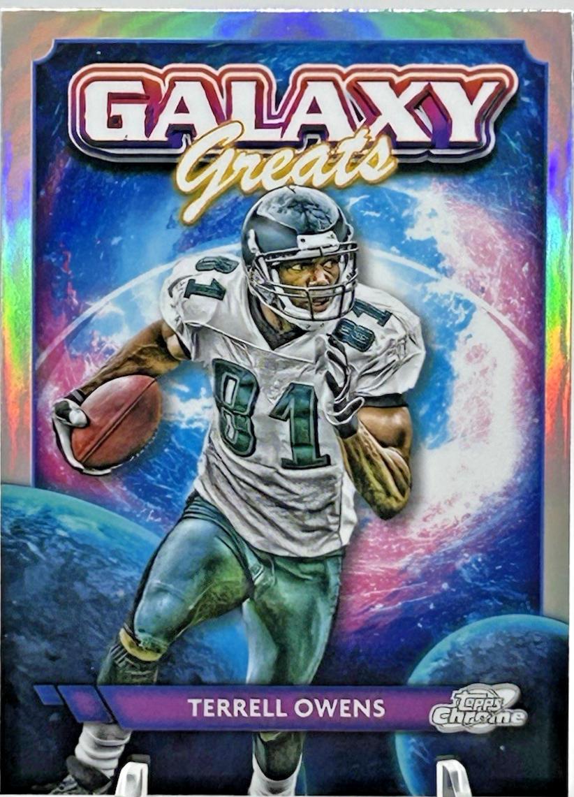 2024 Topps Cosmic Chrome Galaxy Greats Terrell Owens #GG-10 card