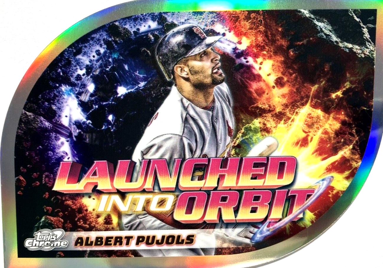 2024 Topps Cosmic Chrome Launched Into Orbit Albert Pujols #LIO-5 card