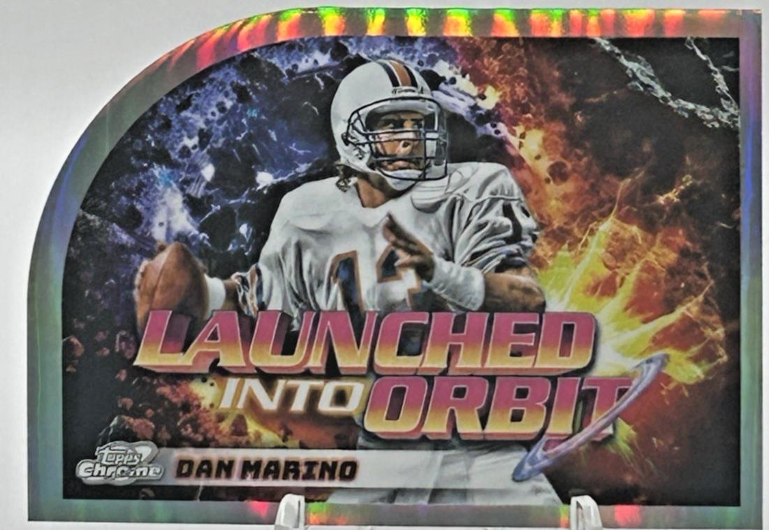 2024 Topps Cosmic Chrome Launched Into Orbit Dan Marino #LIO-18 card