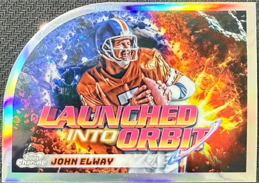 2024 Topps Cosmic Chrome Launched Into Orbit John Elway #LIO-22 card