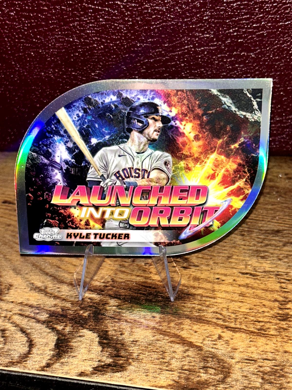 2024 Topps Cosmic Chrome Launched Into Orbit Kyle Tucker #LIO-11 card