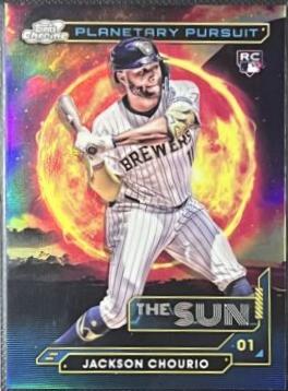 2024 Topps Cosmic Chrome Planetary Pursuit Jackson Chourio #PPS-9 card