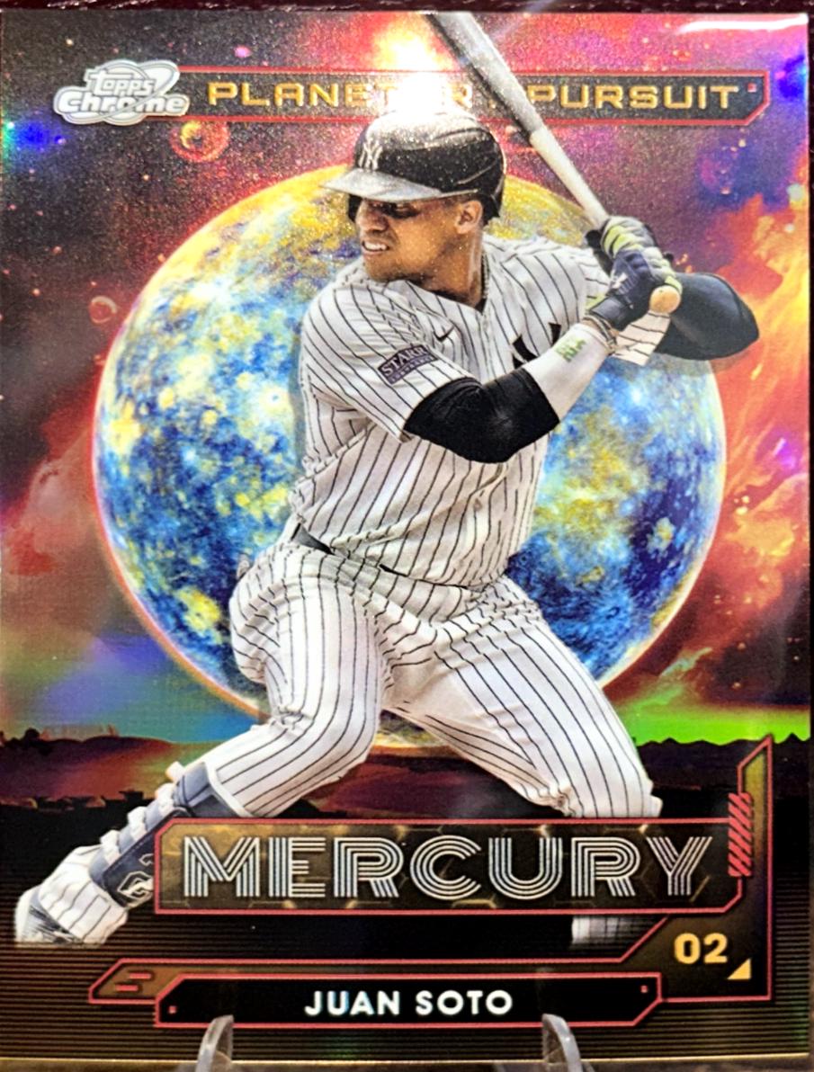 2024 Topps Cosmic Chrome Planetary Pursuit Juan Soto #PPM-10 card