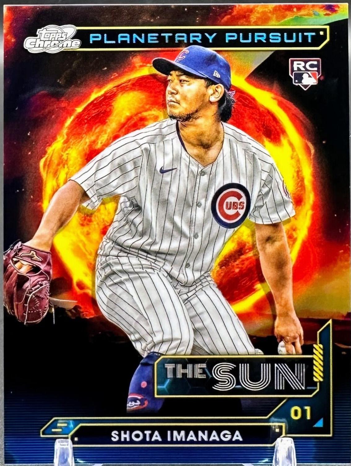 2024 Topps Cosmic Chrome Planetary Pursuit Shota Imanaga #PPS-7 card