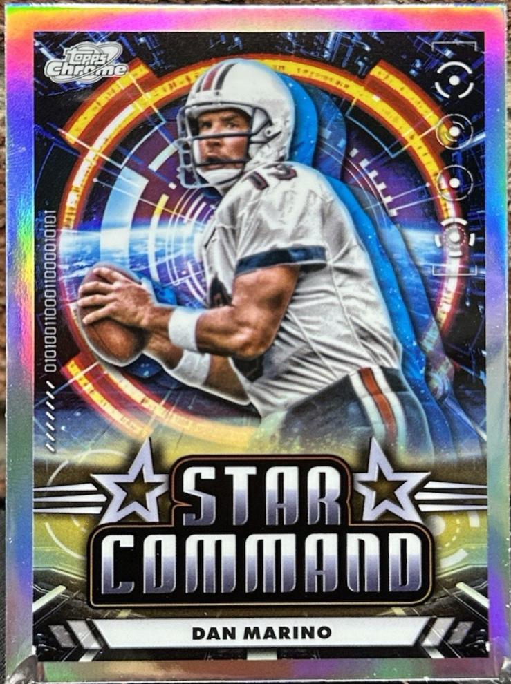 2024 Topps Cosmic Chrome Star Command Dan Marino #SC-15 card