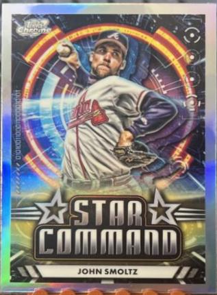 2024 Topps Cosmic Chrome Star Command John Smoltz #SC-23 card