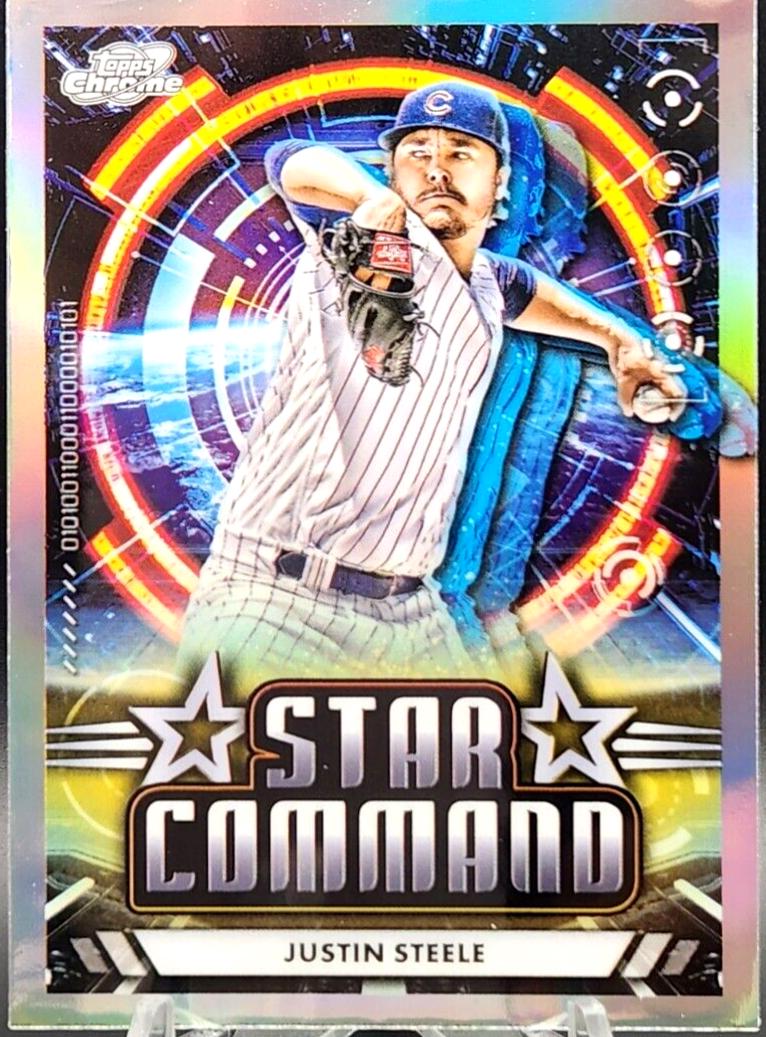 2024 Topps Cosmic Chrome Star Command Justin Steele #SC-21 card