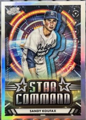 2024 Topps Cosmic Chrome Star Command Sandy Koufax #SC-2 card
