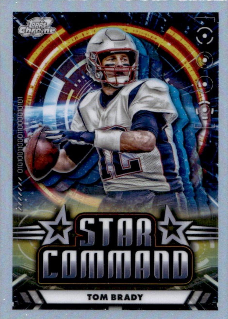 2024 Topps Cosmic Chrome Star Command Tom Brady #SC-16 card