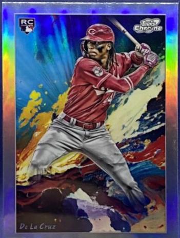 2024 Topps Cosmic Chrome Stars in the Night Elly De La Cruz #STN-9 card