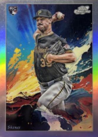 2024 Topps Cosmic Chrome Stars in the Night Paul Skenes #STN-8 card