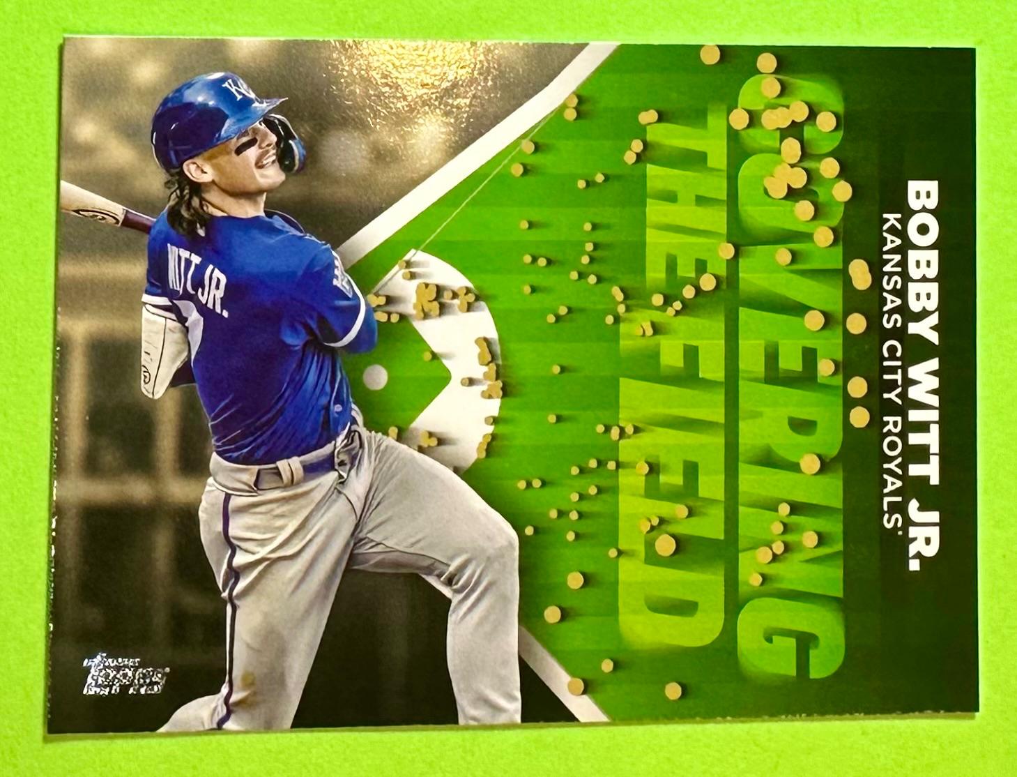 2024 Topps Covering the Field Bobby Witt Jr. #CTF-9 card