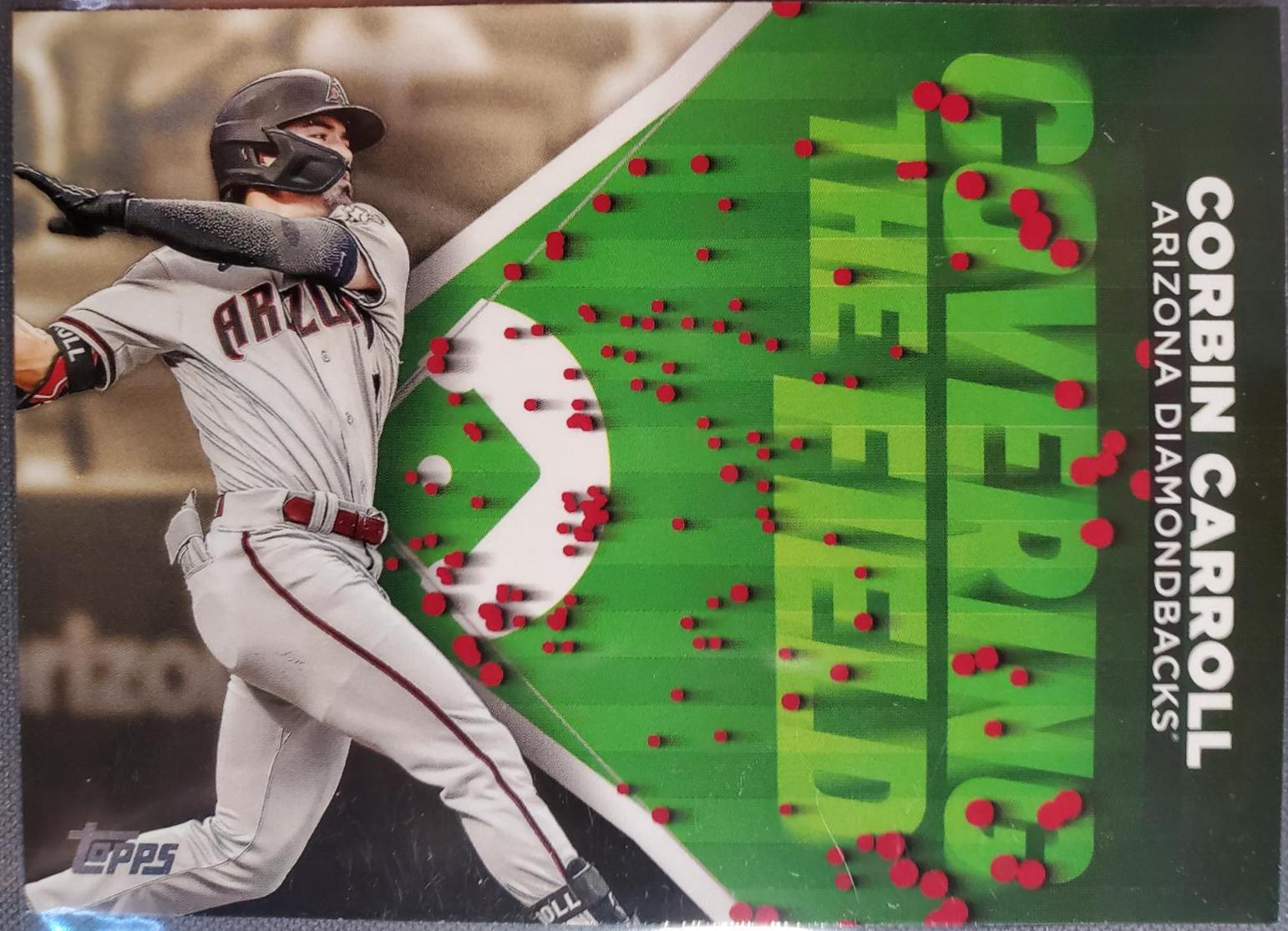 2024 Topps Covering the Field Corbin Carroll #CTF-4 card