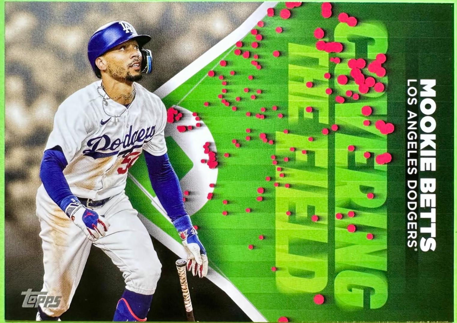 2024 Topps Covering the Field Mookie Betts #CTF-13 card