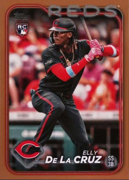 2024 Topps Elly De La Cruz [Gold] #141 card