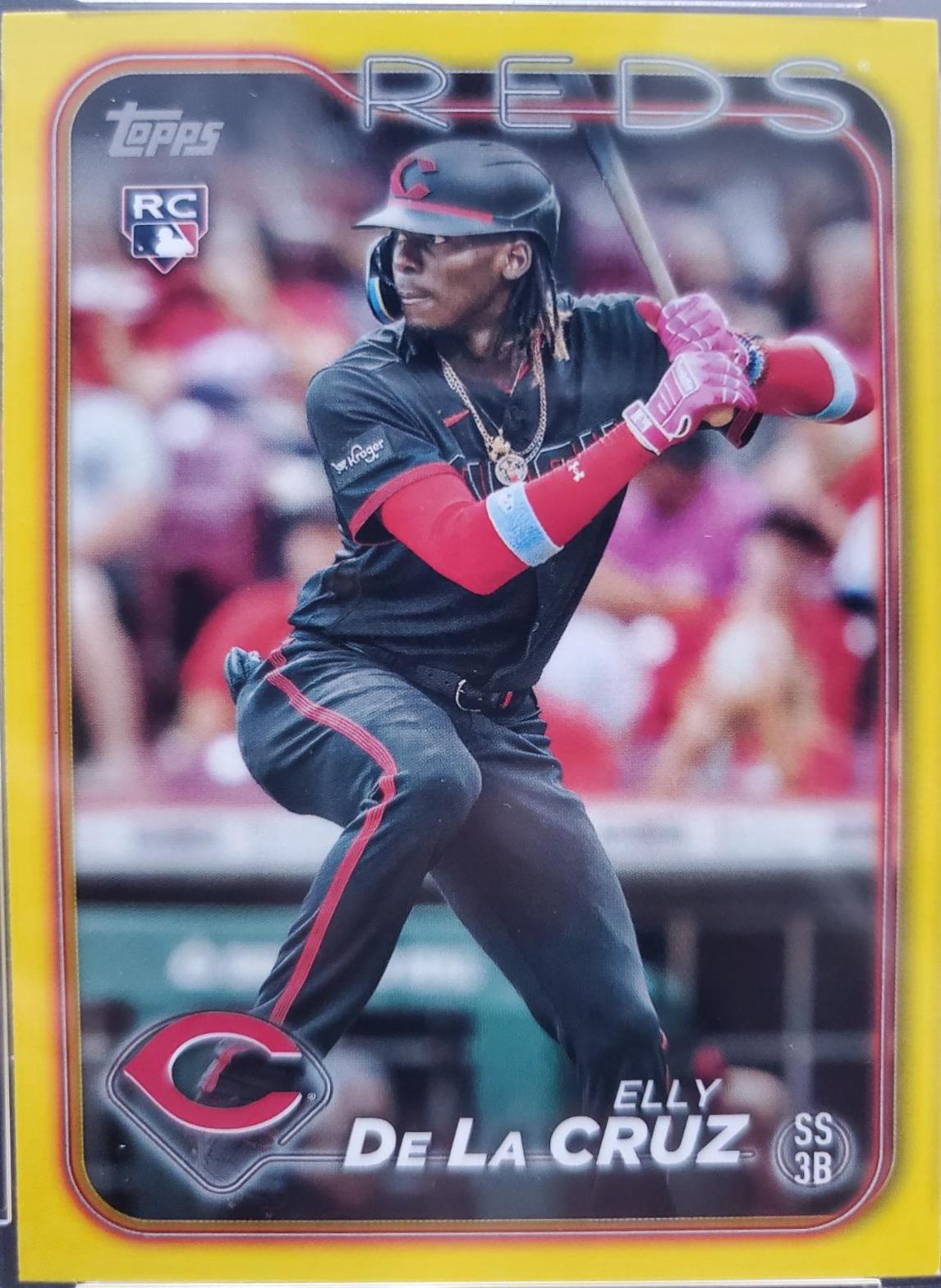 2024 Topps Elly De La Cruz [Yellow] #141 card