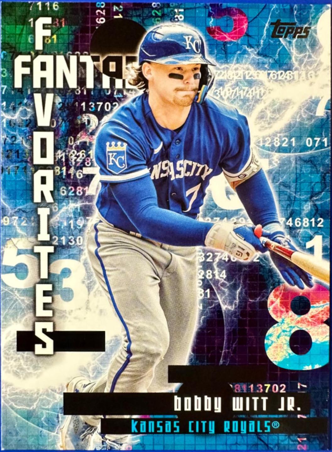 2024 Topps Fantasy Favorites Bobby Witt Jr. #FF-10 card