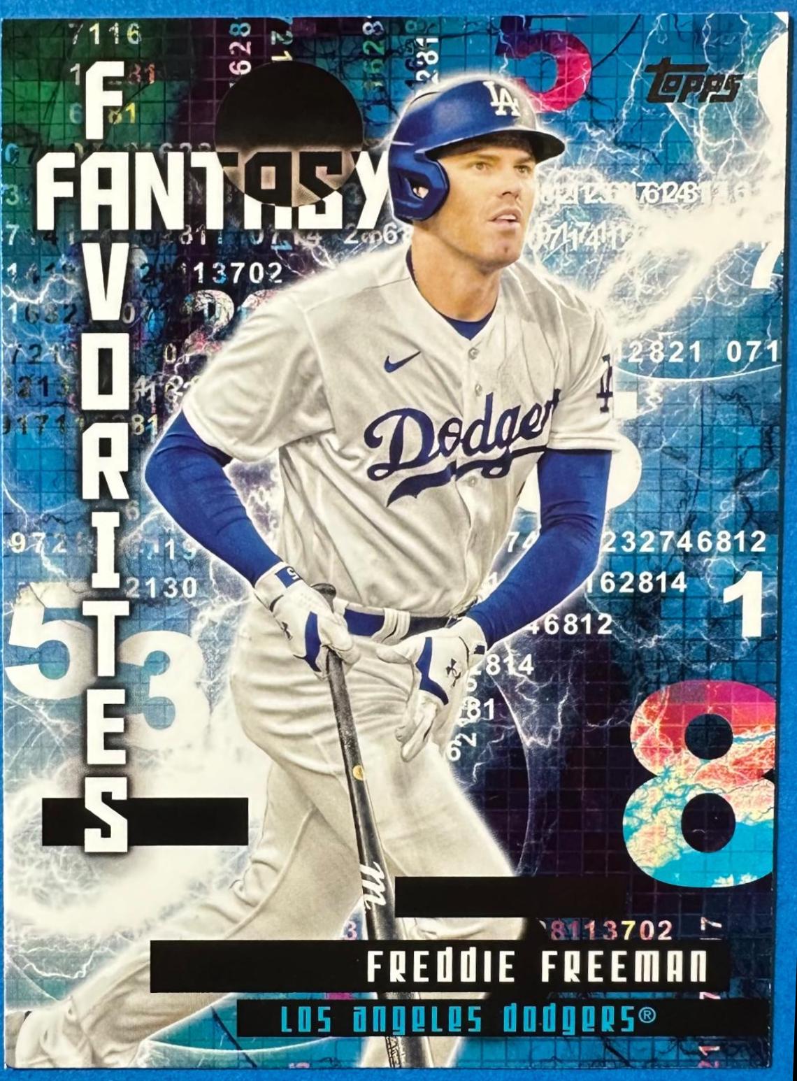 2024 Topps Fantasy Favorites Freddie Freeman #FF-13 card