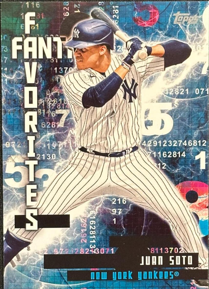 2024 Topps Fantasy Favorites Juan Soto #FF-19 card